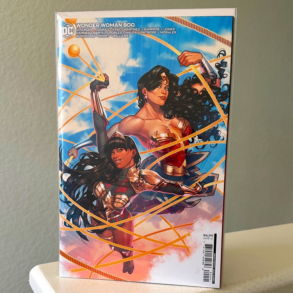 2023 DC COMICS WONDER WOMAN #800 JAMAL CAMPBELL VARIANT 1ST APP TRINITY